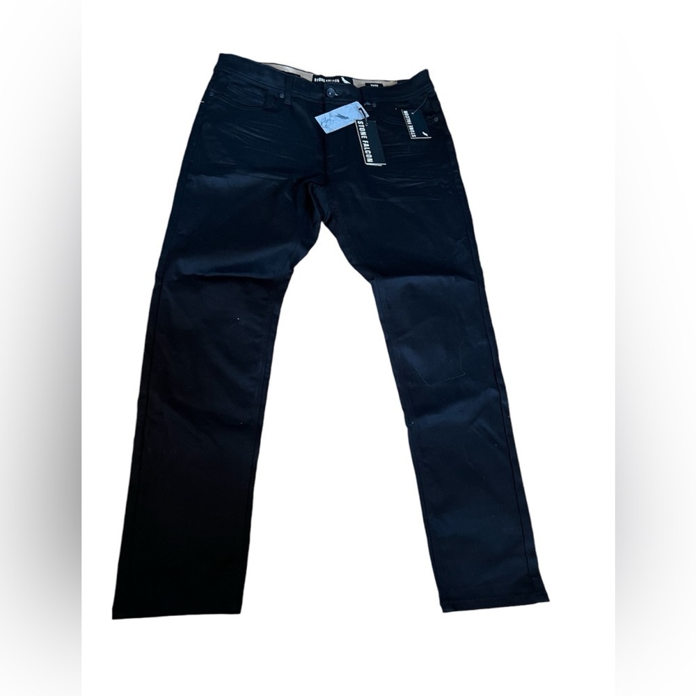 NWT Stone Falcon slim‎ fit black pants